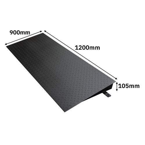 Najazd do wagi pomostowej o szerokości 120cm i długości 90mm